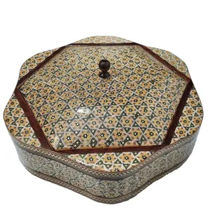 شکلات خوری خاتم کاری مدل هلالی کد 154