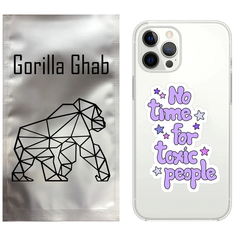 کاور گوریلا قاب مدل CLG کد 97 طرح Toxic مناسب برای گوشی موبایل اپل iPhone 13 Pro