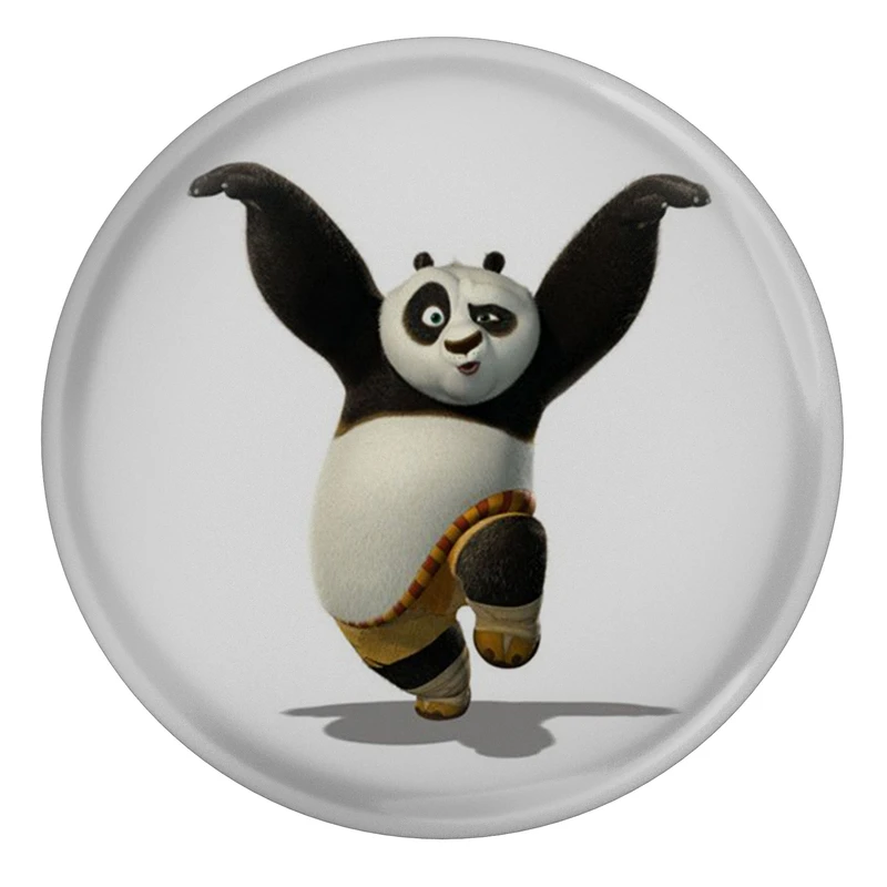 مگنت مدل S12695 طرح کارتون پاندا کونگ فو کار