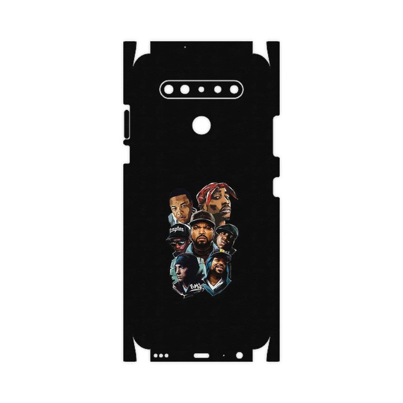 برچسب پوششی ماهوت مدل Great Rappers Digital Art-FullSkin مناسب برای گوشی موبایل ال جی K41s