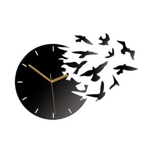 ساعت دیواری کوارتز مدل پرنده