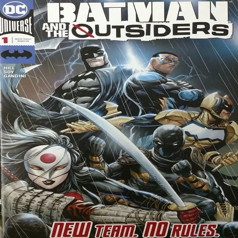 مجله BATMAN AND THE OUTSIDERS ژانویه 2018