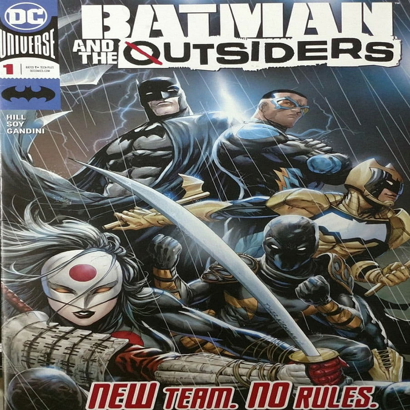 مجله BATMAN AND THE OUTSIDERS ژانویه 2018