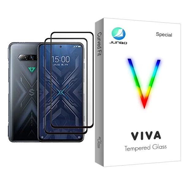 محافظ صفحه نمایش جانبو مدل Viva Glass MIX002 مناسب برای گوشی موبایل شیائومی Black Shark 4 Pro بسته دو عددی