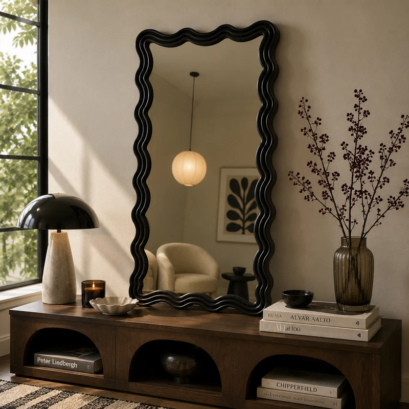 آینه رومیزی الف مدل آترین کد 100-80