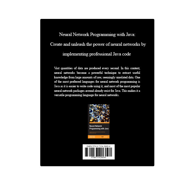 قیمت و خرید کتاب Neural Network Programming with Java: Create and ...