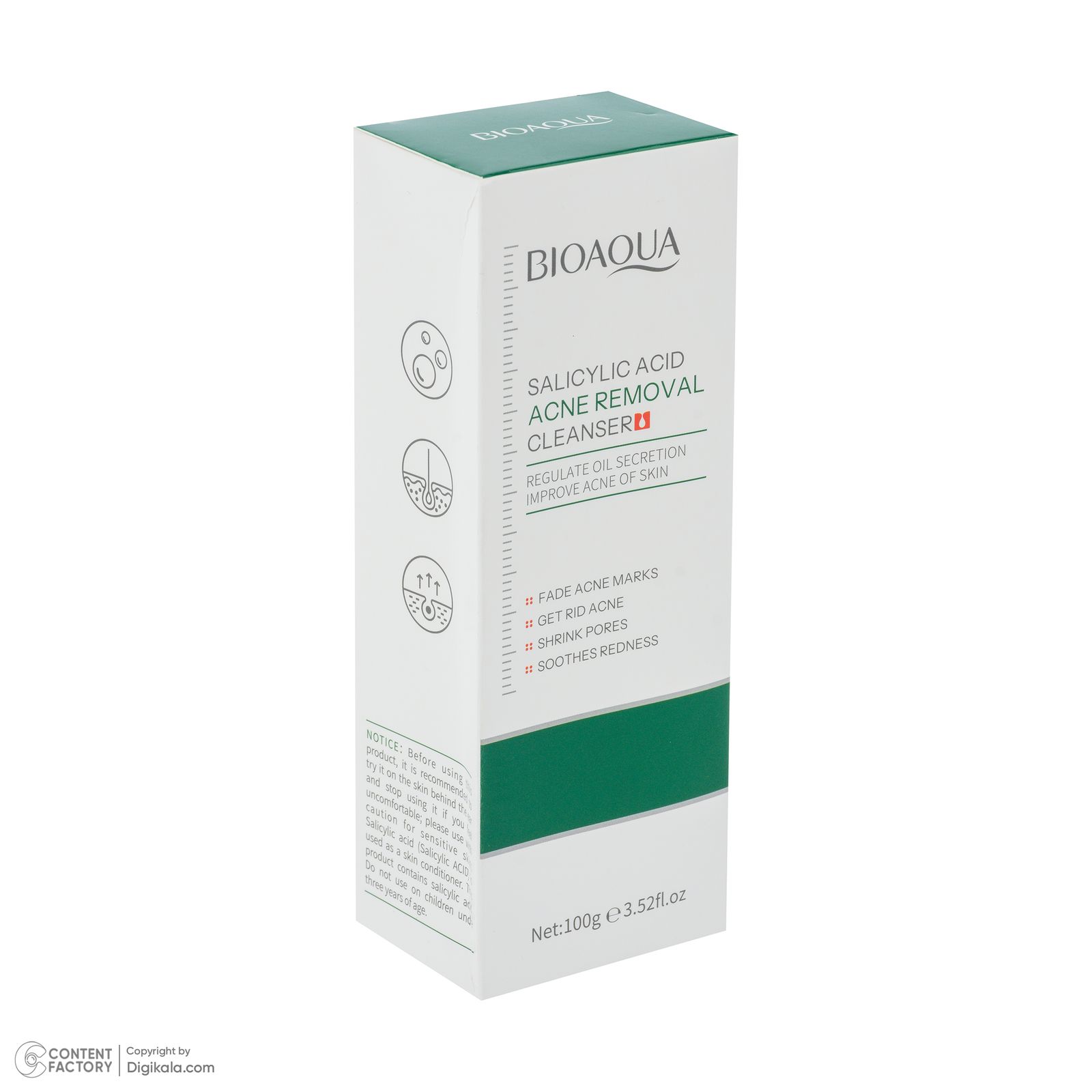فوم شستشوی صورت بی آکوا مدل Salicylic Acid مناسب برای انواع پوست وزن 100 گرم -  - 4
