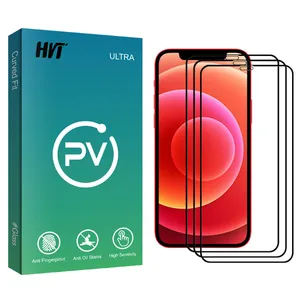 HVT PV glass Ceramics Screen Protector For Apple Iphone 12 Pack Of 3