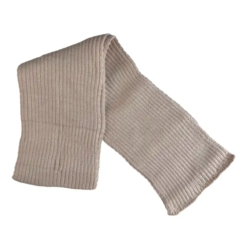 ست کلاه و شال گردن بافتنی بچگانه مدل تدی گنگ RO_191