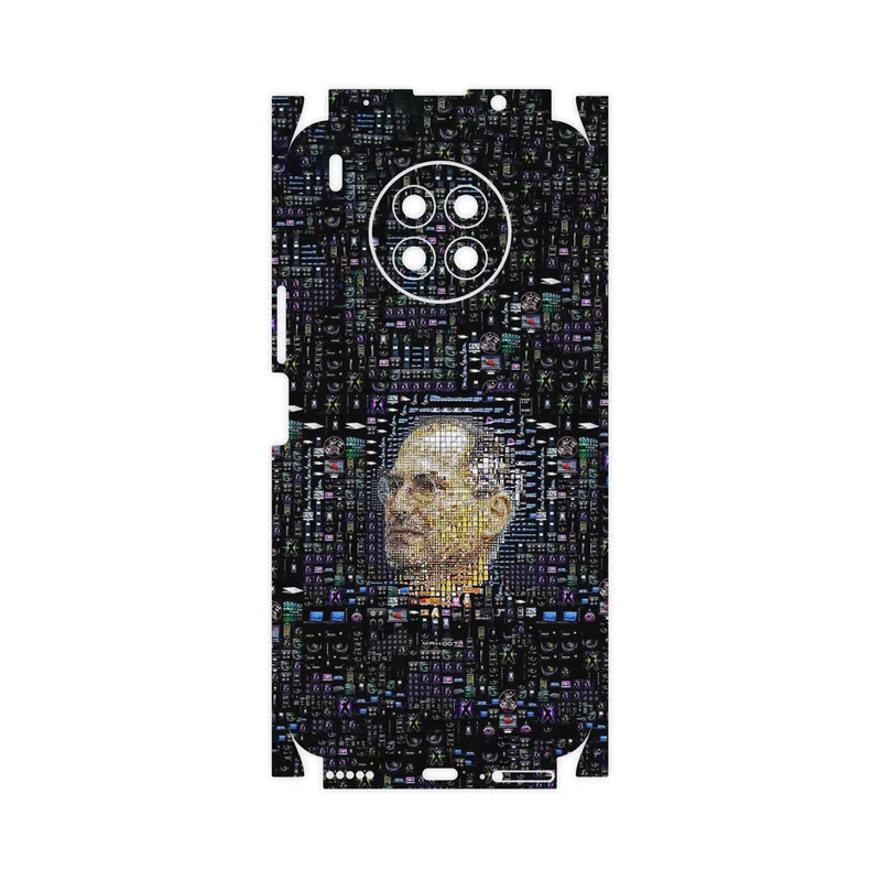 برچسب پوششی ماهوت مدل 2 Collage of Steve Jobs-FullSkin مناسب برای گوشی موبایل آنر 50 Lite