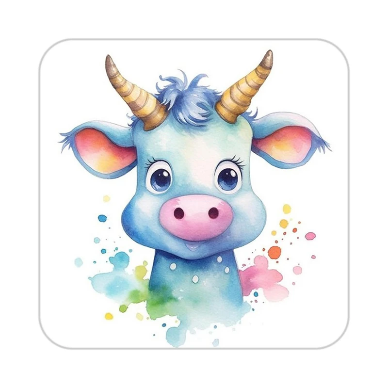 زیر لیوانی کاکتی طرح حیوانات کارتونی مدل mp28843