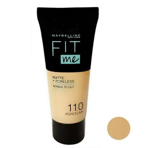 کرم پودر میبلین مدل fit me شماره 110 حجم 30 میلی لیتر