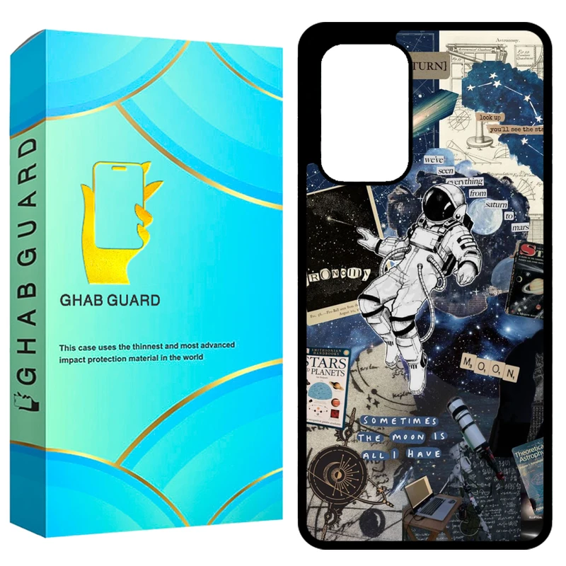 کاور قاب گارد طرح فضانورد مدل GCHPA53 مناسب برای گوشی موبایل سامسونگ Galaxy A53 5G