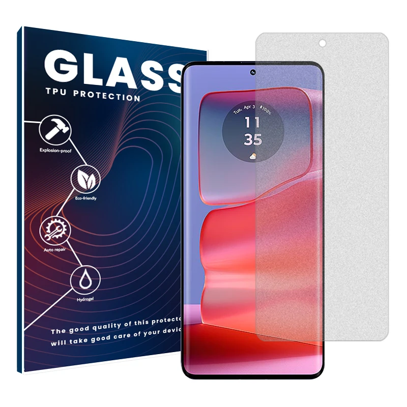 محافظ صفحه نمایش مات گلس مدل Resistant مناسب برای گوشی موبایل موتورولا Edge 50 Pro