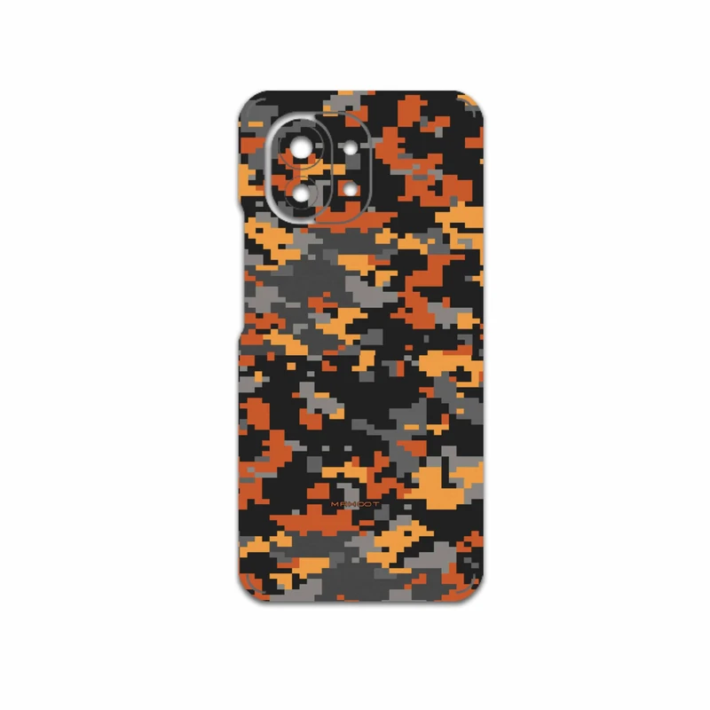 برچسب پوششی ماهوت مدل Army-Autumn-pixel مناسب برای گوشی موبایل شیائومی Mi 11 5G