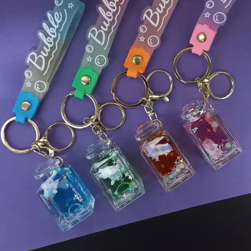 جاکلیدی مدل آکواریومی طرح تک شاخ کد 08