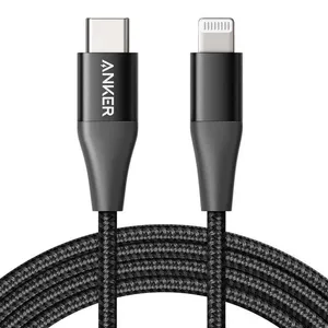 کابل تبدیل USB-C به لایتنینگ انکر مدل A8653 طول 1.8 متر