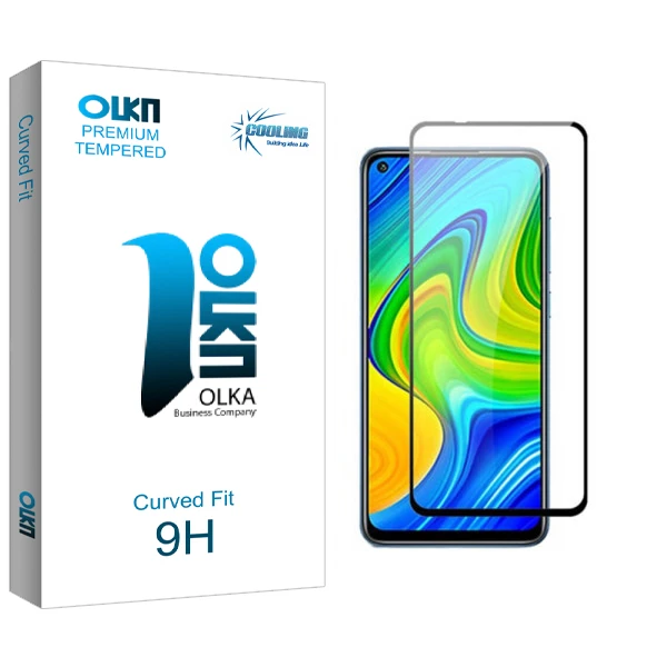 محافظ صفحه نمایش سرامیکی کولینگ مدل Olka glass مناسب برای گوشی موبایل شیائومی redmi Note 9