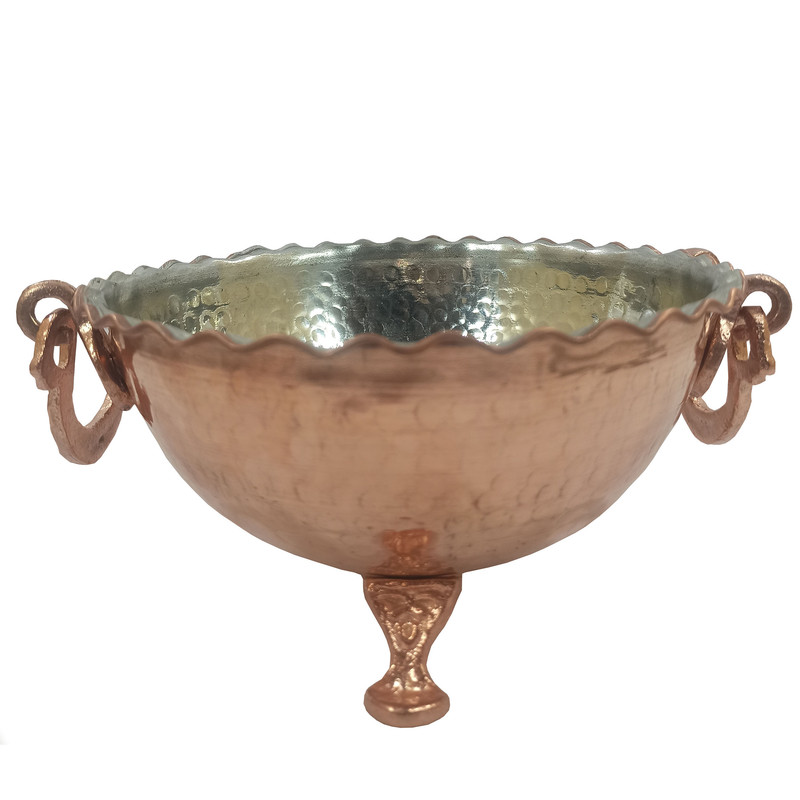 کاسه  مسی مدل چکشی کد kc02