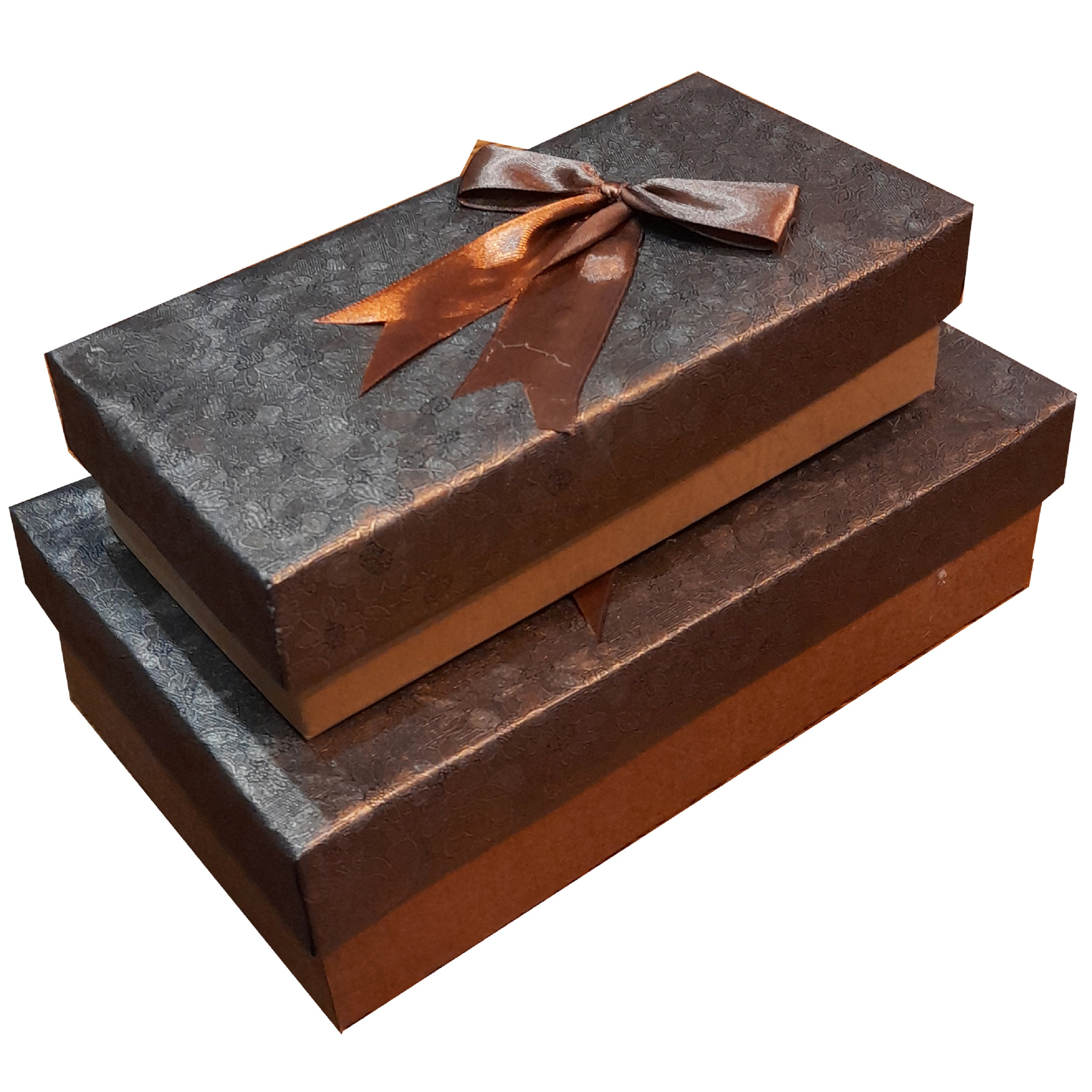 جعبه هدیه مدل ساده 1مجموعه 2 عددی