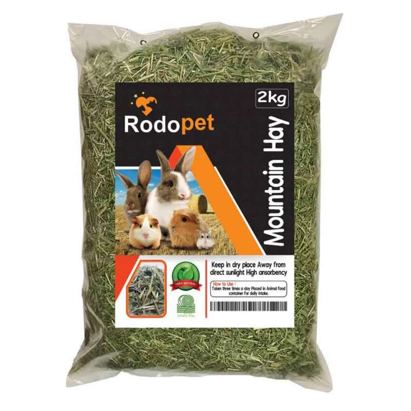 یونجه ردوپت مدل خرد و الک شده وزن 2 کیلوگرم