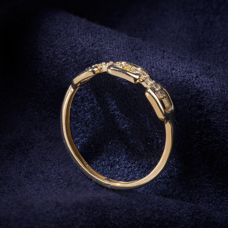 انگشتر طلا 18 عیار زنانه جواهری سون مدل 3349 انگشتر طلا 18 عیار زنانه جواهری سون مدل 3349