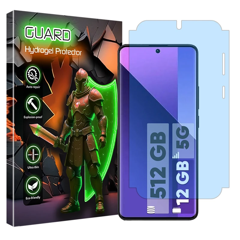 محافظ صفحه نمایش مات ضداشعه آبی گارد مدل Tough مناسب برای گوشی موبایل شیائومی Redmi Note 13 Pro Plus