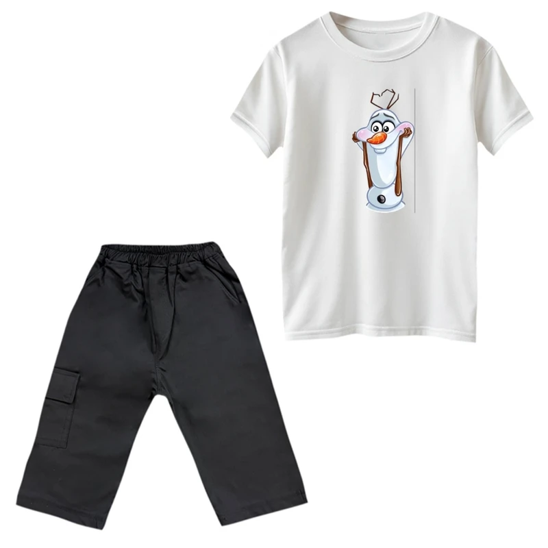 ست تی‌شرت و شلوارک پسرانه کد 3