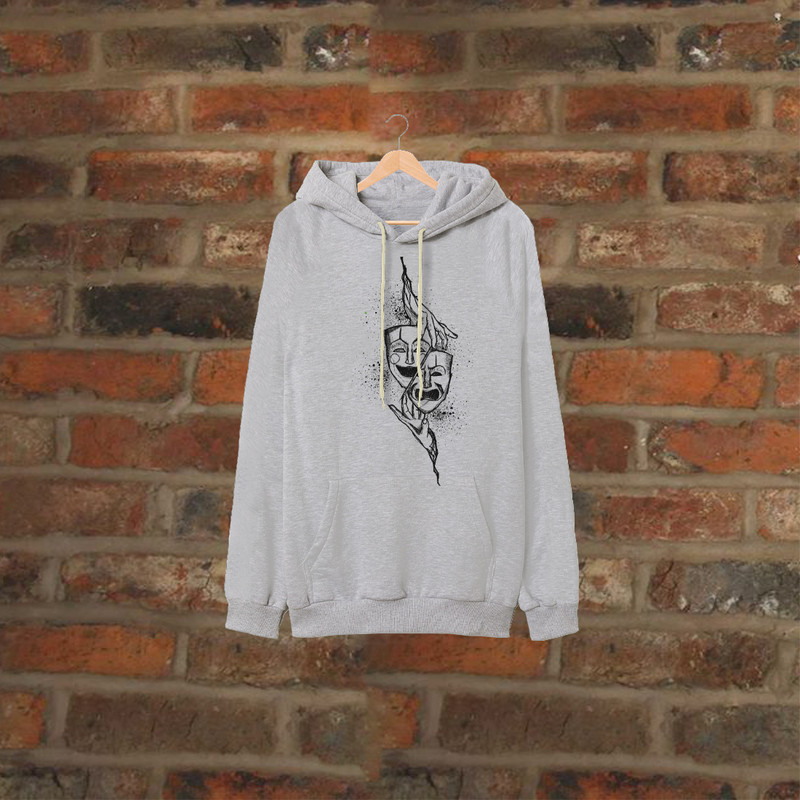 هودی زنانه مدل ماسک کد AA116