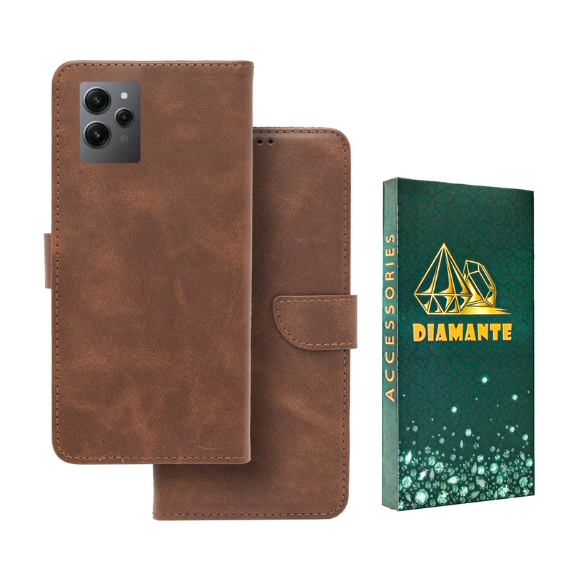 کیف کلاسوری دیامانته مدل Bors Gn مناسب برای گوشی موبایل شیائومی Redmi12 4G