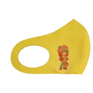 ماسک تزیینی بچگانه مدل دختر توت فرنگی کد 02