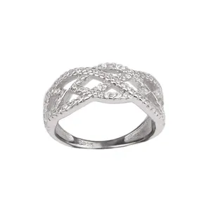 انگشتر نقره زنانه مدل 21547