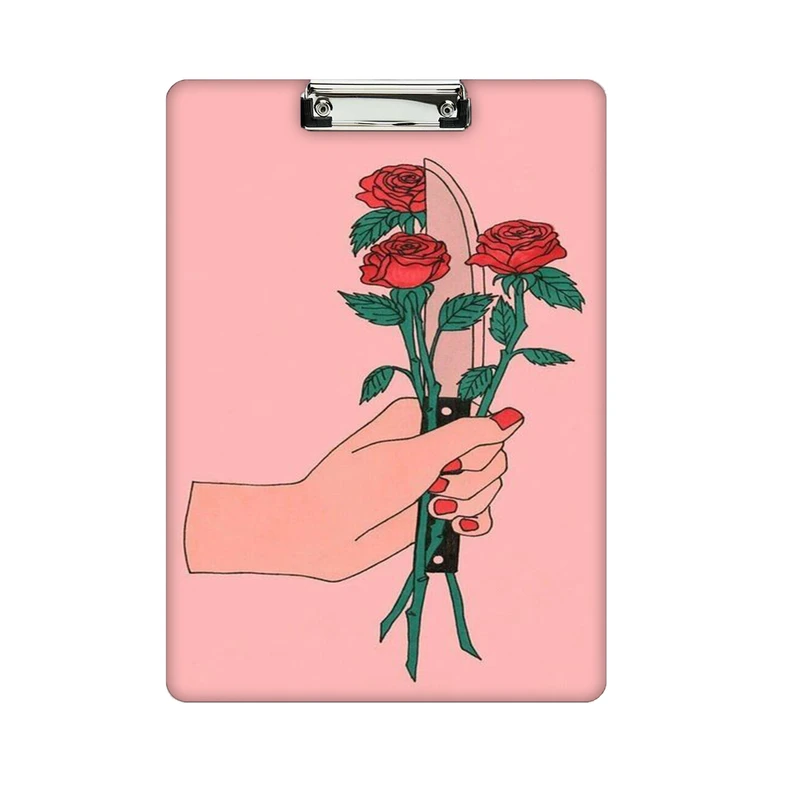 تخته شاسی طرح گل کد 713 سایز A4