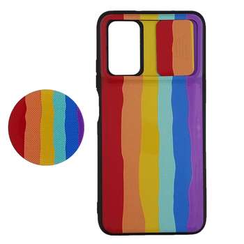 کاور مدل XM334A مناسب برای گوشی موبایل شیائومی Redmi 9T / Poco M3 به همراه پایه نگهدارنده