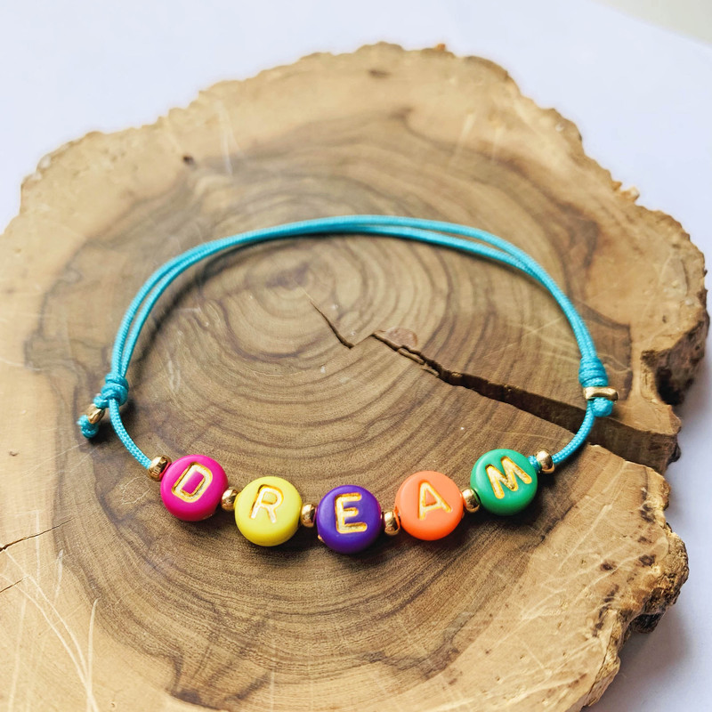 دستبند دخترانه طرح Dream