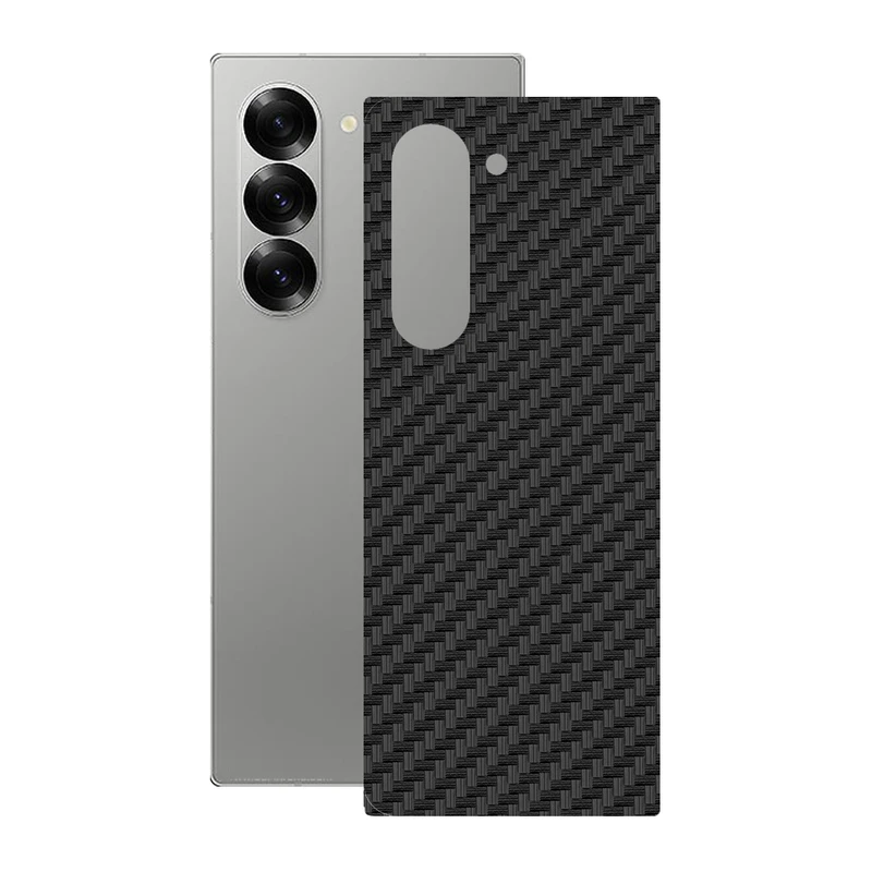 برچسب پوششی ریمکس مدل Carb طرح فیبر کربن مناسب برای گوشی موبایل سامسونگ Galaxy Z Fold6