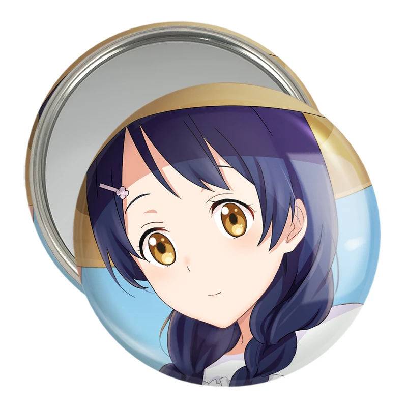 آینه جیبی خندالو مدل مگومی انیمه جنگ غذاها Food Wars  کد 17025