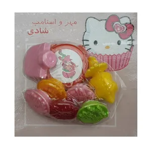 مهر مدل تشویقی کیتی کد 01 مجموعه 5 عددی 