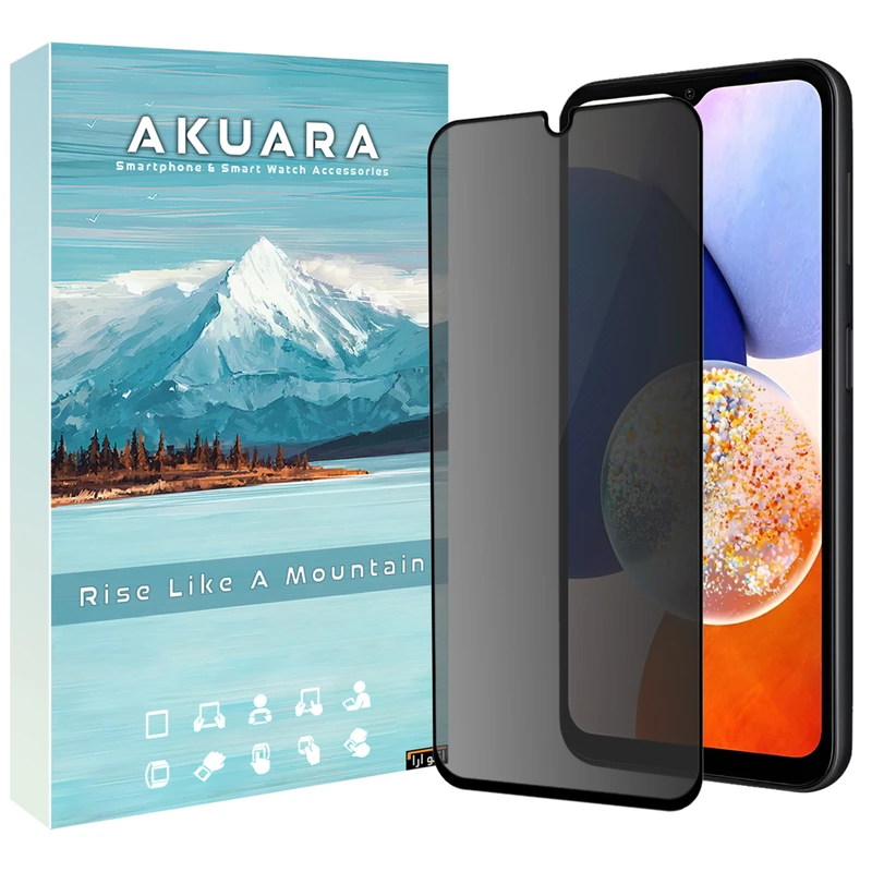 محافظ صفحه نمایش حریم شخصی آکوآرا مدل AKU pv1 مناسب برای گوشی موبایل سامسونگ Galaxy A07