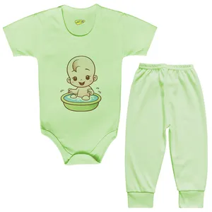 ست بادی و شلوار نوزادی کارانس مدل BSTG-3090