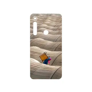MAHOOT Strawberry Greenhouses Cover Sticker for Motorola One Macro