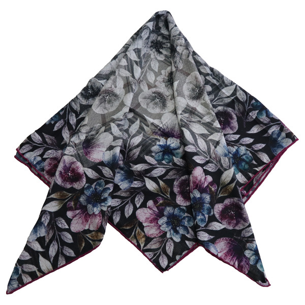 روسری زنانه سیمارو مدل گل ها کد 1743
