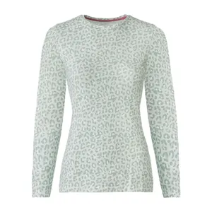 تی شرت آستین بلند زنانه اسمارا مدل پلنگی id35