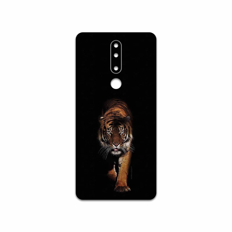 برچسب پوششی ماهوت مدل Wild Tiger مناسب برای گوشی موبایل نوکیا 3.1 Plus
