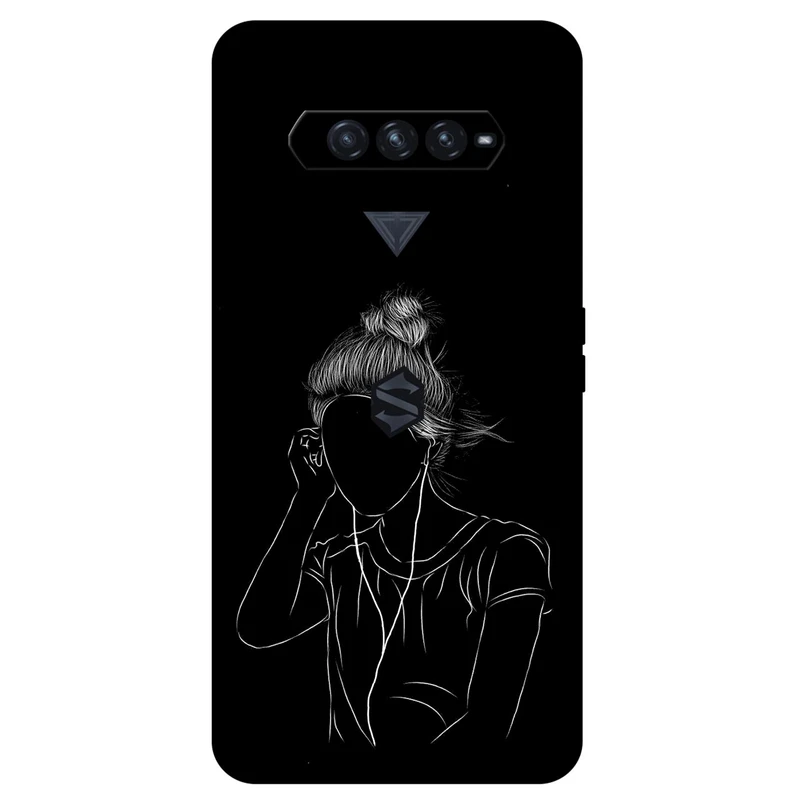 کاور مگافون طرح مینیمال مدل 1858 مناسب برای گوشی موبایل شیائومی Black Shark 4  