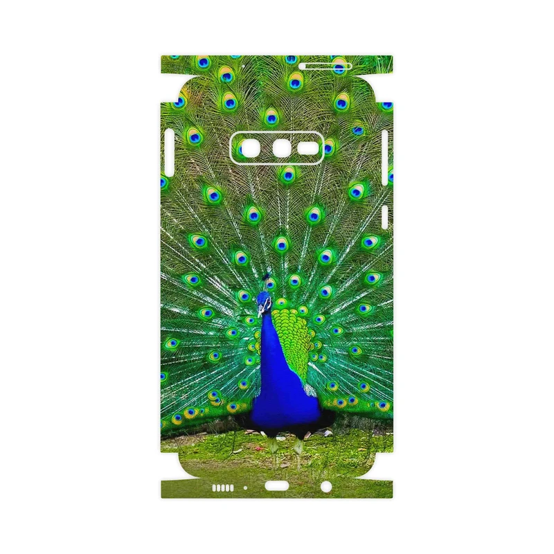 برچسب پوششی ماهوت مدل Peacock-FullSkin مناسب برای گوشی موبایل سامسونگ Galaxy S10e