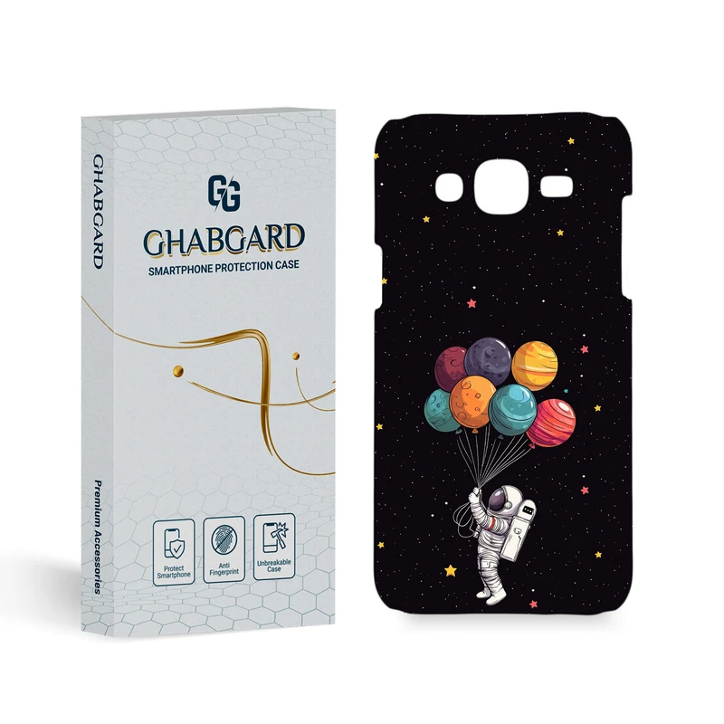 کاور گارد قاب مدل کهکشان مناسب برای گوشی موبایل سامسونگ Galaxy J7 2015 / J700 