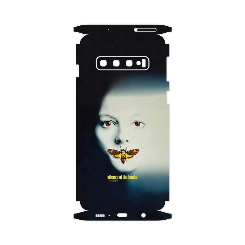 برچسب پوششی ماهوت مدل Silence of the Lambs-FullSkin مناسب برای گوشی موبایل سامسونگ Galaxy S10