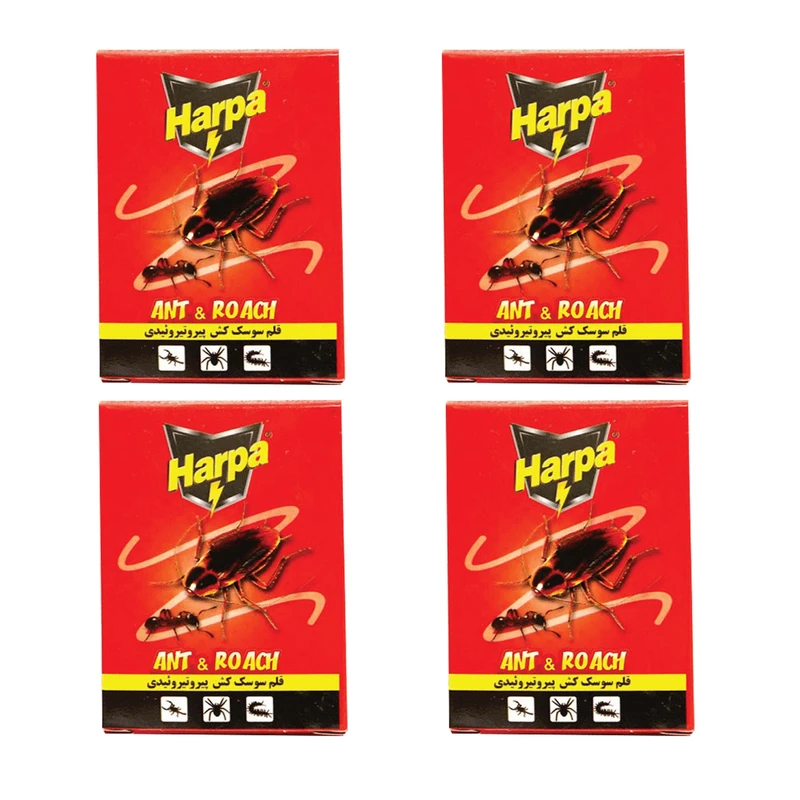 قلم سوسک کش هارپا کد 002 مجموعه 4 عددی