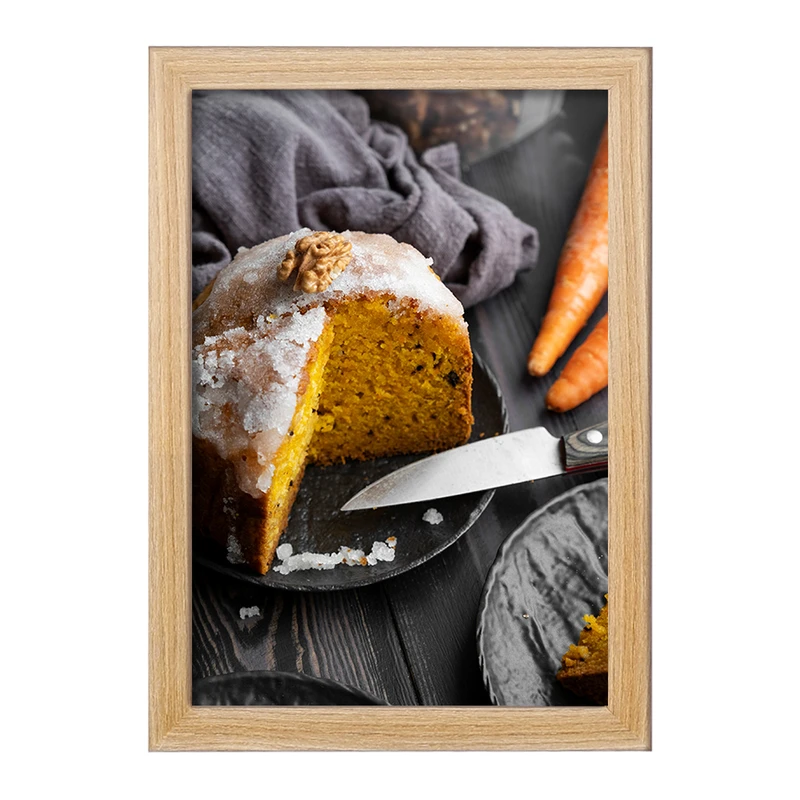 تابلو خندالو مدل کیک هویج کد F1841